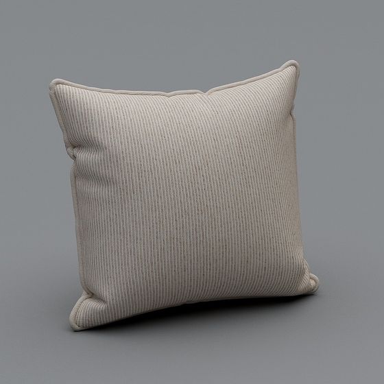 Minimalist Pillow 3D model for Modern Home Design