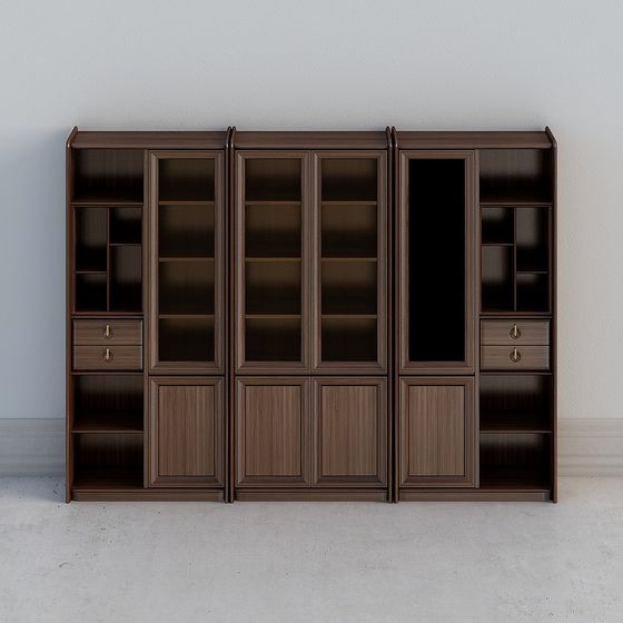 Urban Library 3D model Bookcase
