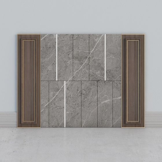 Marble Panel 3D Model for Elegant Interiors