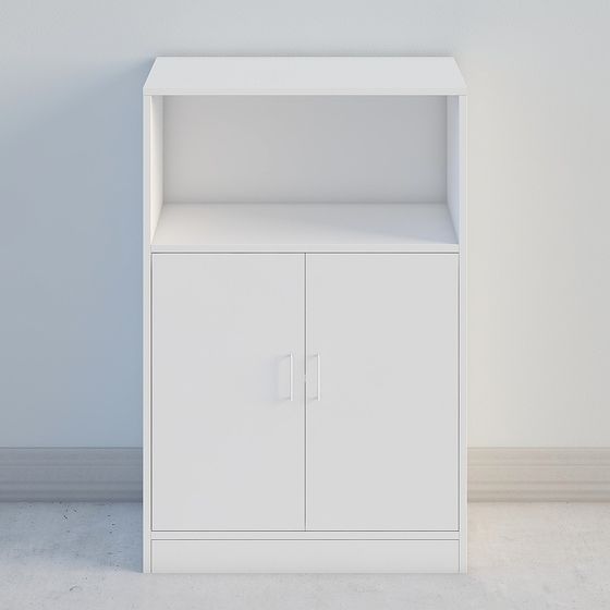 Stylish Urban Storage Cabinet 3D model for Modern Spaces