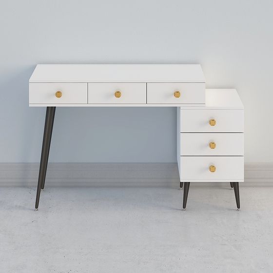 Urban Elegance Desk 3D model