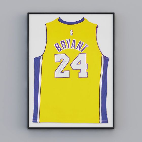 Kobe Bryant Classic Jersey 3D model
