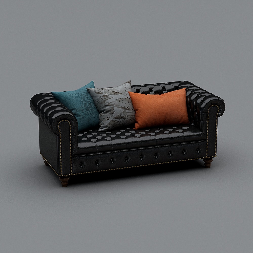 American Series-B707-10# Double Sofa