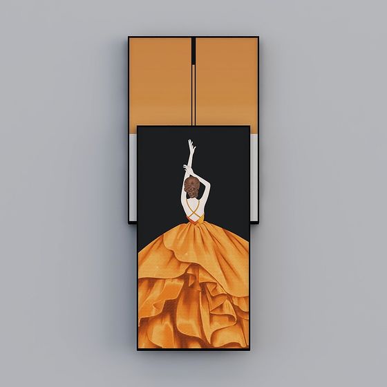 Dance of Elegance 3D model