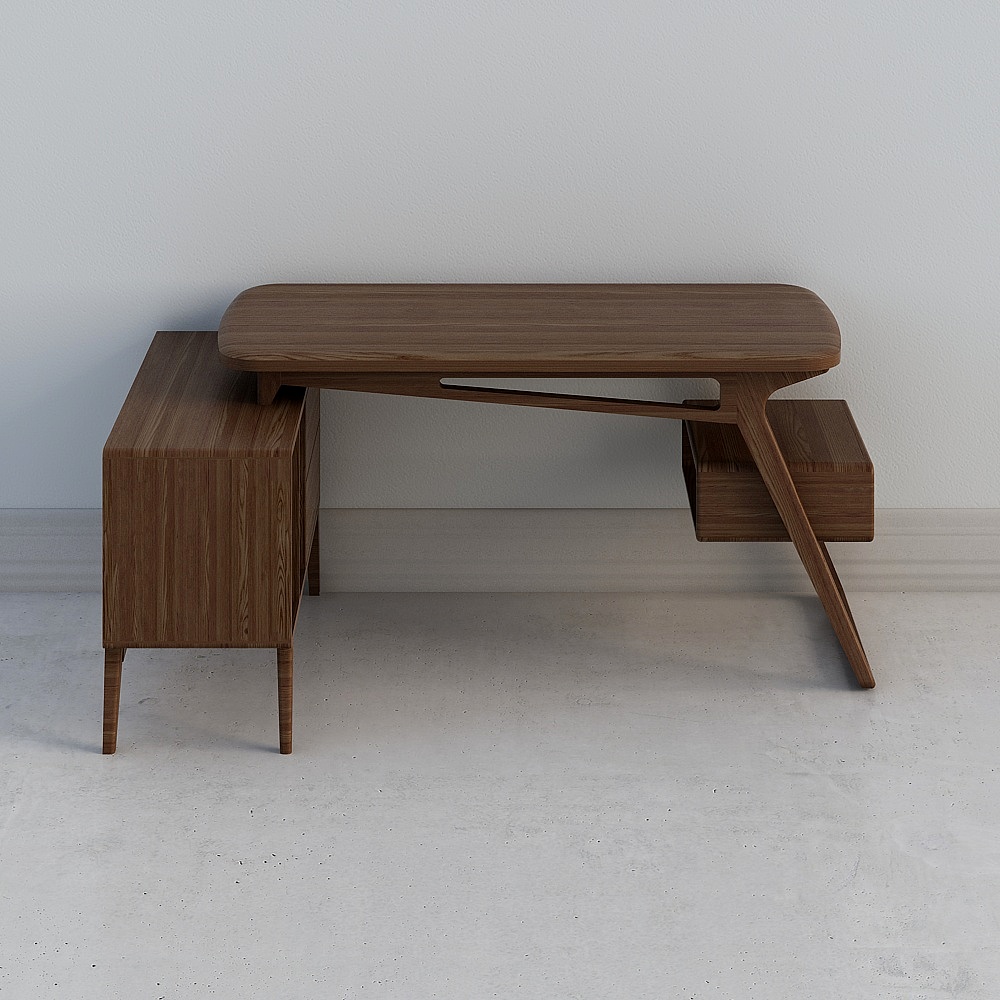 Urban Elegance Desk 3D model