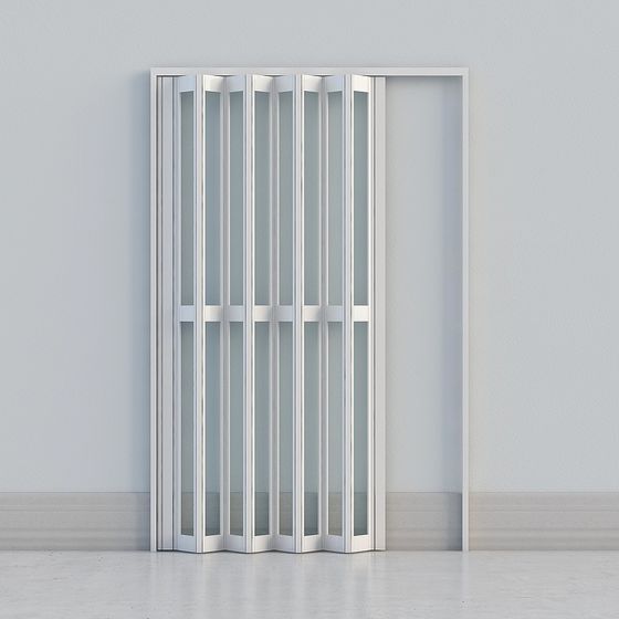 Folding Glass Door 3D model