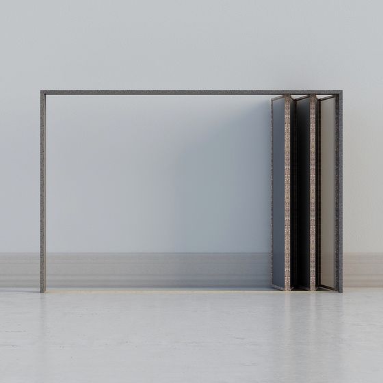 La porte pliante de la salle de piano - 