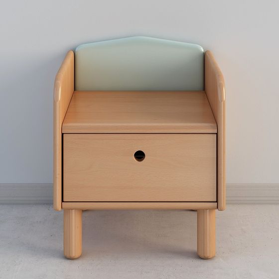 Charming Nook Side Table 3D model