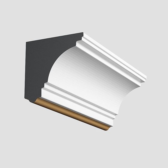 Gray Angle Line 3D Model for Contemporary Design