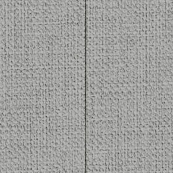 Textured grey wall panel with vertical seam detail on white background