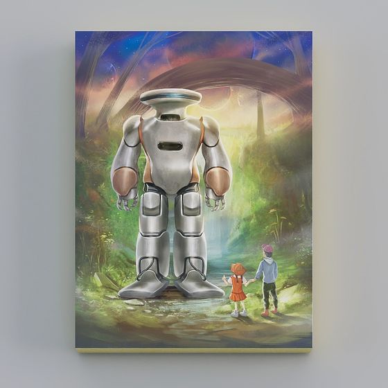 Galactic Guardian 3D Model for Creative Projects