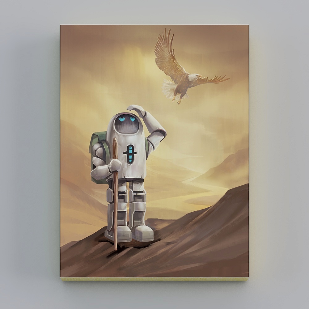 Desert Explorer 3D Model