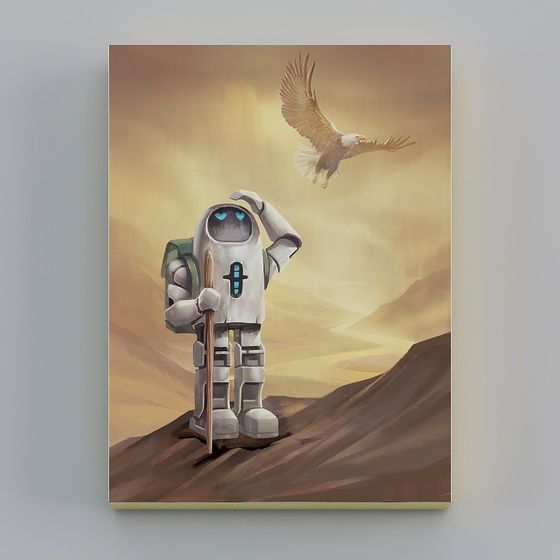 Desert Explorer 3D Model for Creative Projects