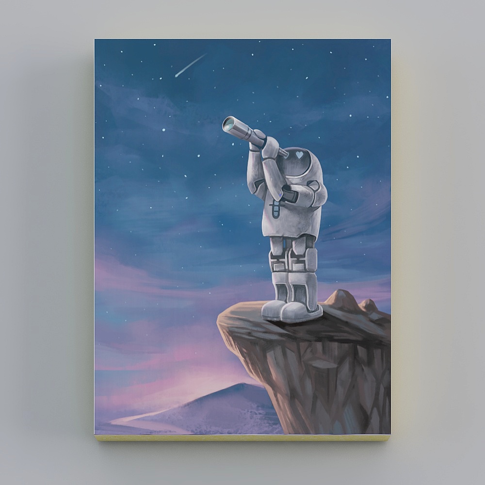 Leju robot decorative painting 1