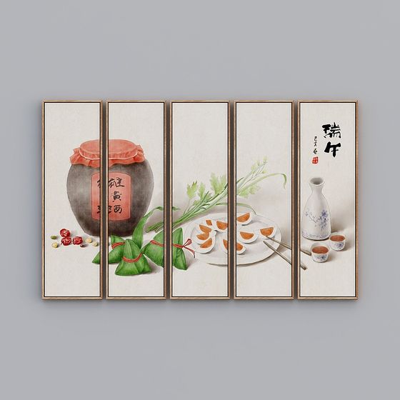 Oriental Themed 3D Model Collection for Cultural Inspiration