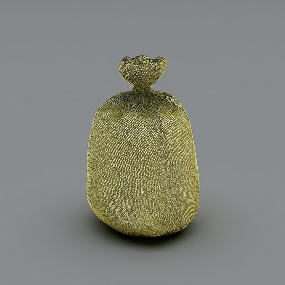Golden Sandbag 3D Model