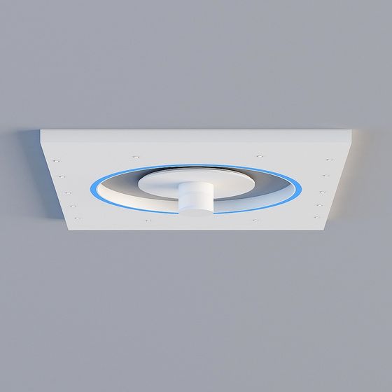 Modern Minimalist Ceiling Light 3D model