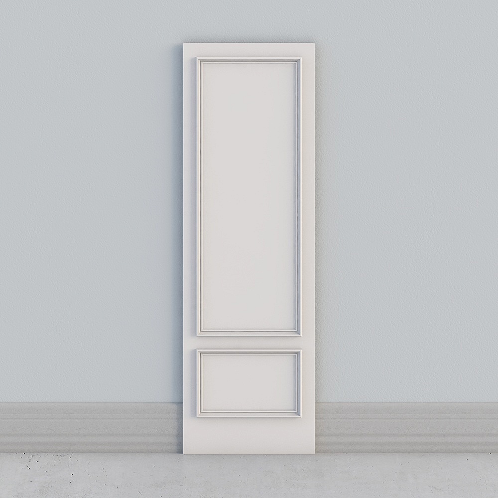 Elegant Minimalist 3D Door Model Design