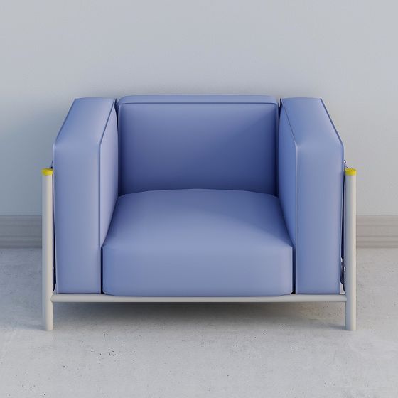 Urban Chair 3D model - Modern Minimalist Design