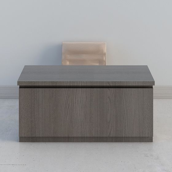 Urban Workspace Low Poly 3D model