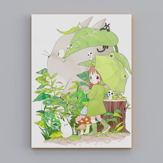 My Neighbor Totoro's Magical Adventure 3D model for Creative Projects