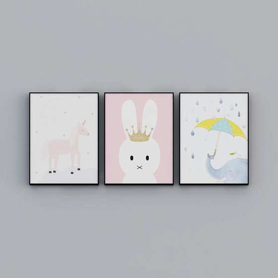 Whimsical Magical Forest 3D Models