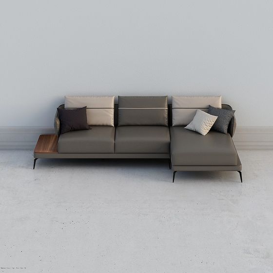 Urban Comfort 3D model Sofa for Modern Interiors