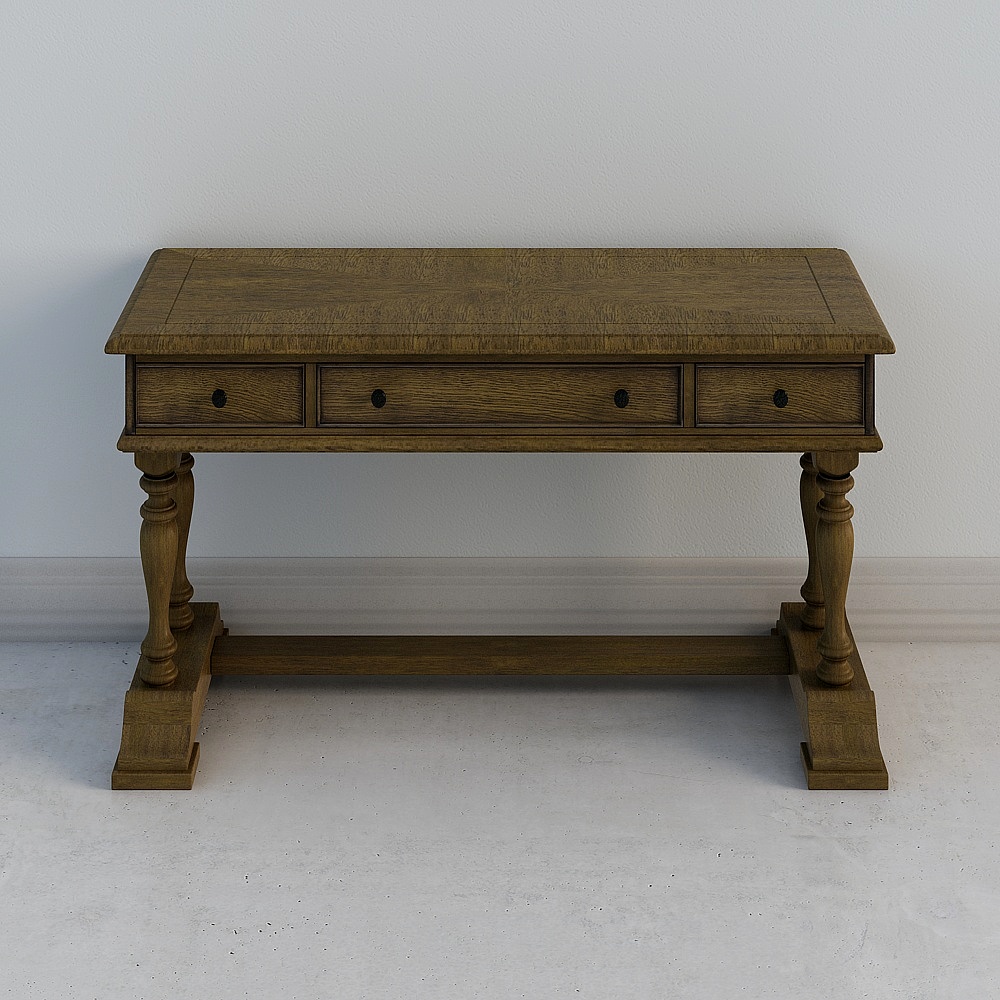 Table en bois vintage