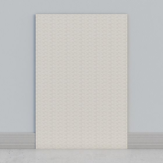 Wave Texture Wall Panel 3D model for Modern Interiors