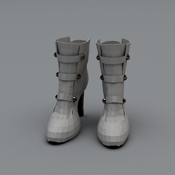 Cyberpunk Boots 3D model for Creative Projects