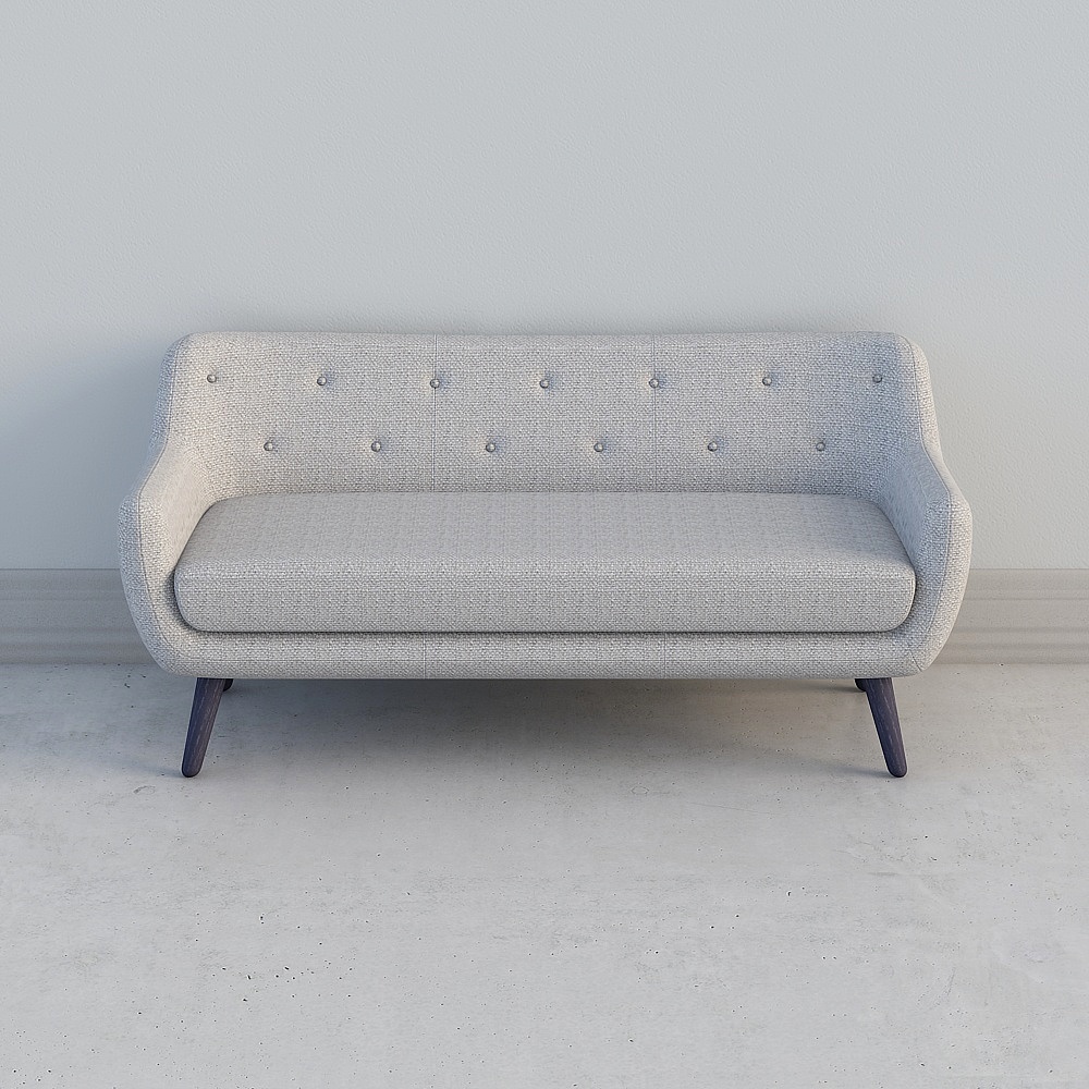 Mid-Century Modern Sofa 3D model