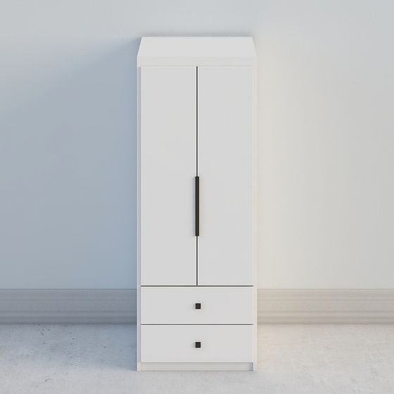Modern Black Hanging Cabinet 3D Model for Elegant Spaces
