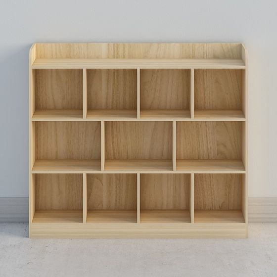 Log shelf