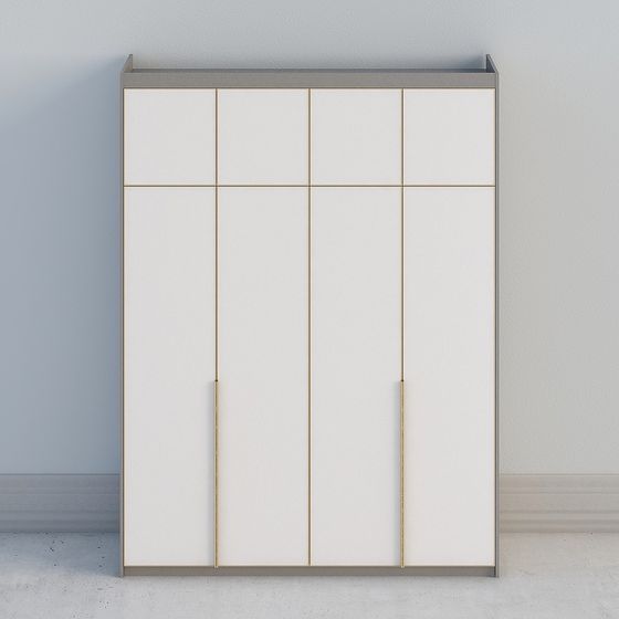 Urban Storage Cabinet 3D model for Creative Spaces