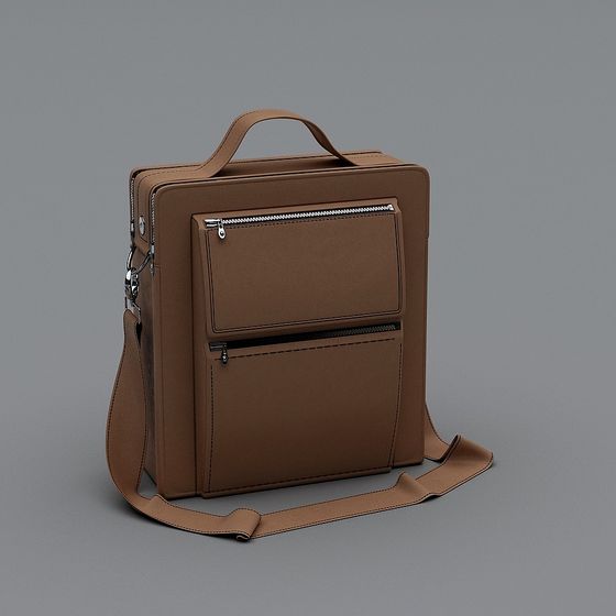 Stylish Low-Poly Handbag 3D model