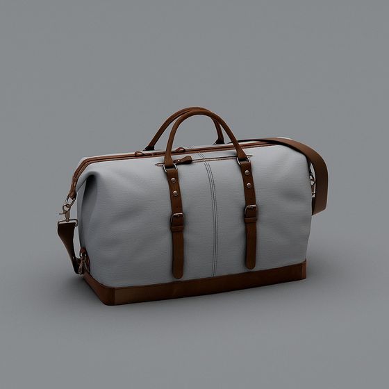 Stylish Travel Bag 3D model