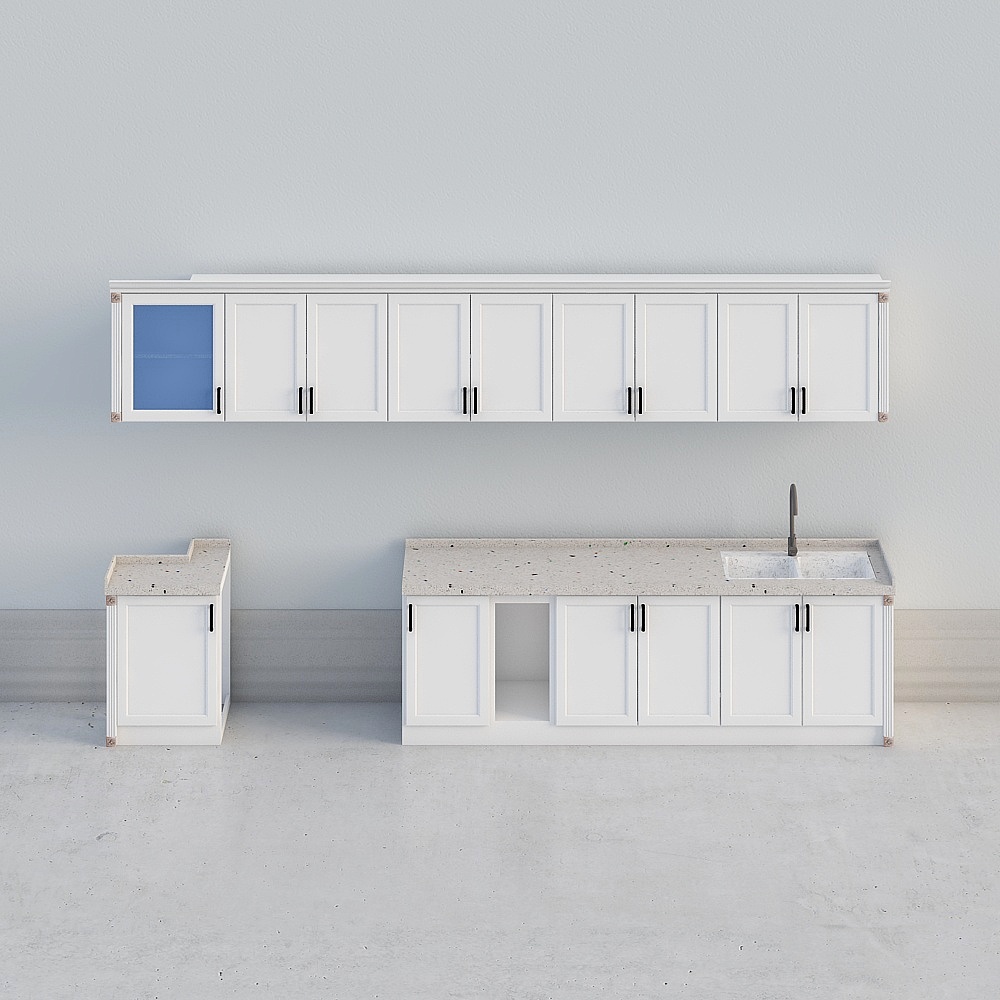 Armoire blanche pure