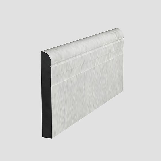 Black Skirting Line 3D Model