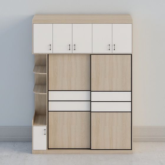 Urban Storage Cabinet 3D model for Modern Design