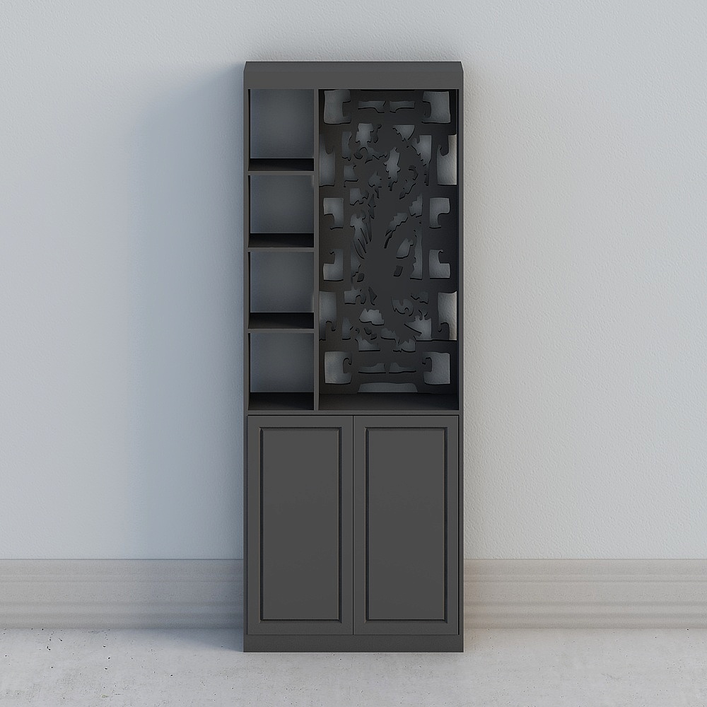 中華スタイルのパーティションキャビネット