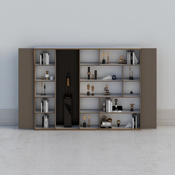 Urban Bookshelf 3D model