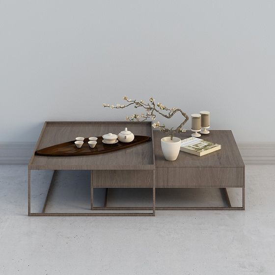 Urban Living Room Coffee Table 3D model