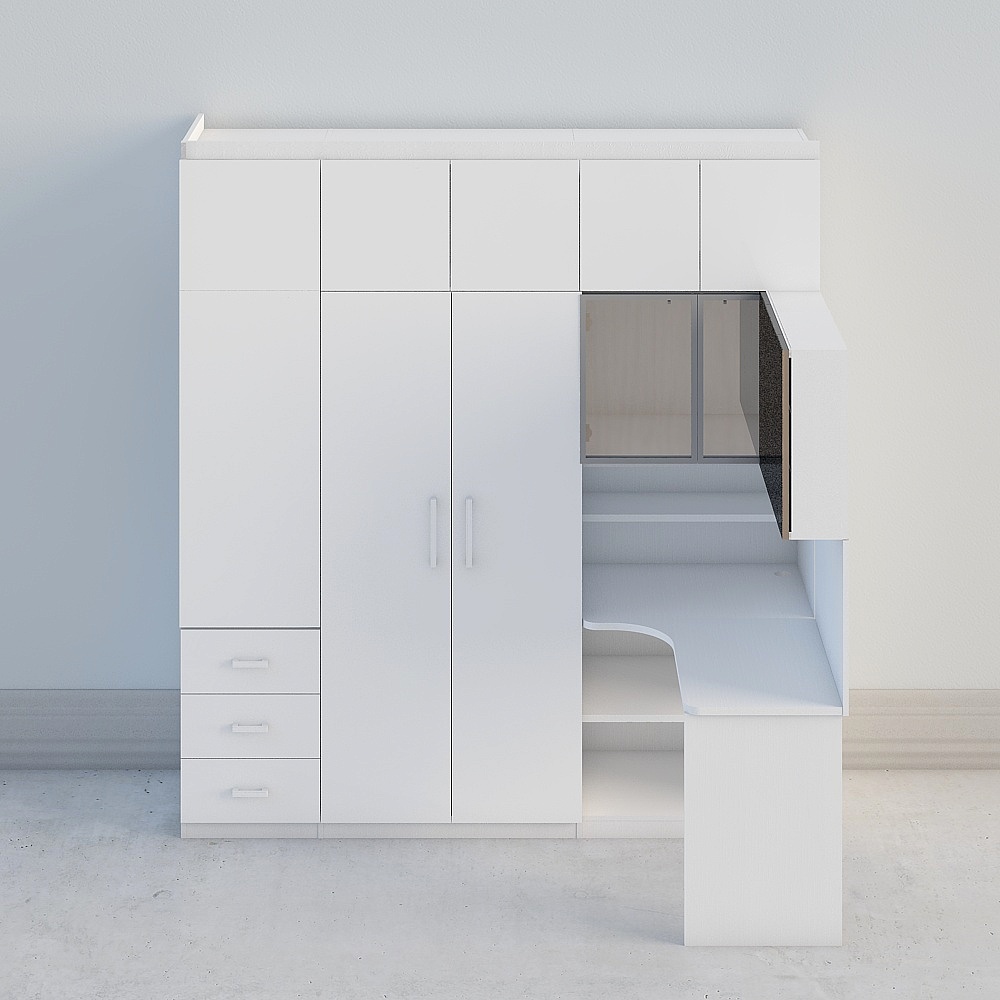 Urban Storage Cabinet 3D model