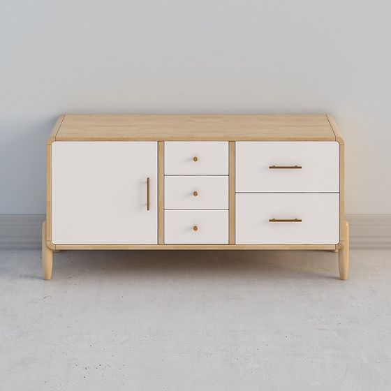 Urban Alley Sideboard 3D model for Modern Spaces