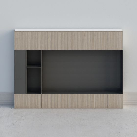 City Window Cabinet 3D model