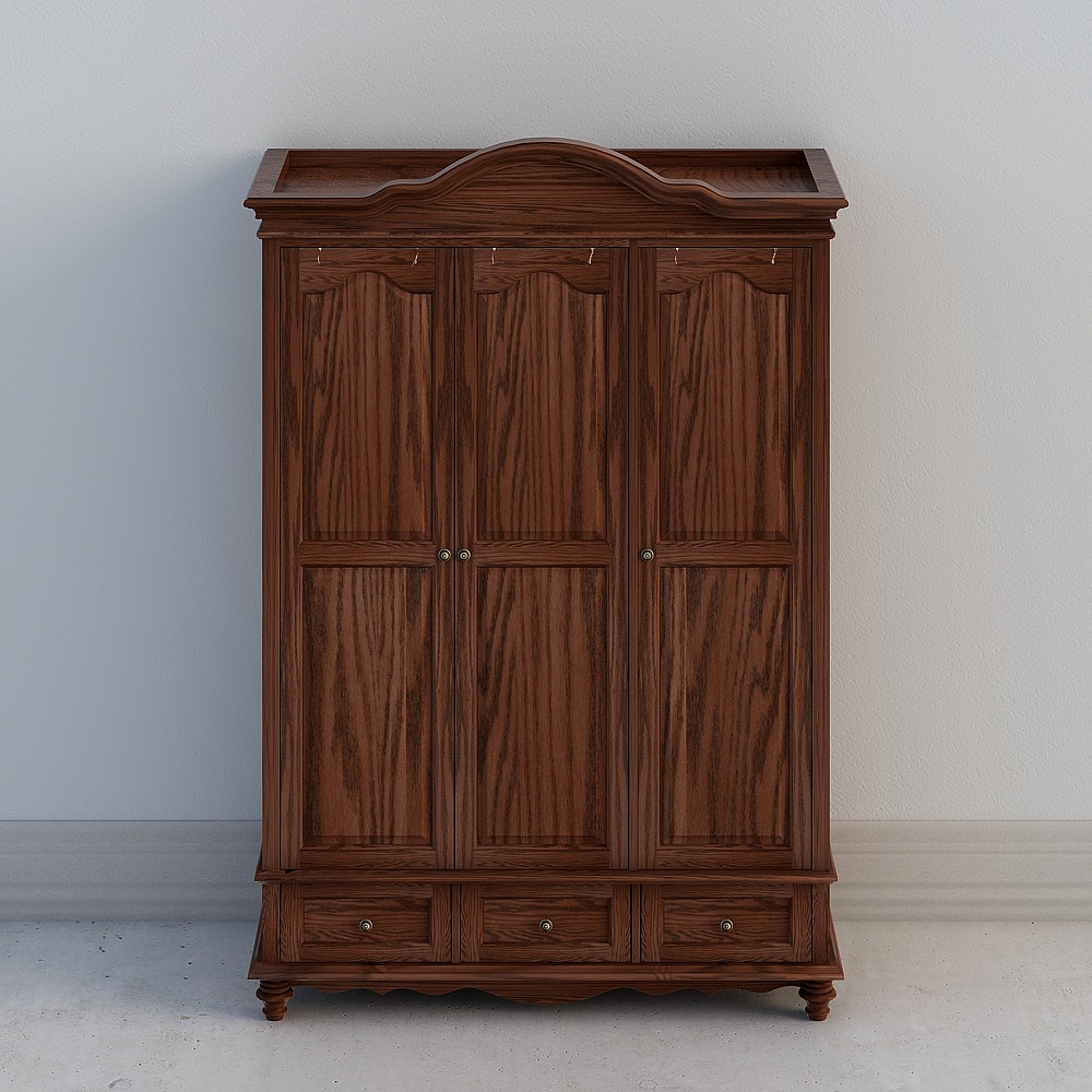 M-4 three-door wardrobe