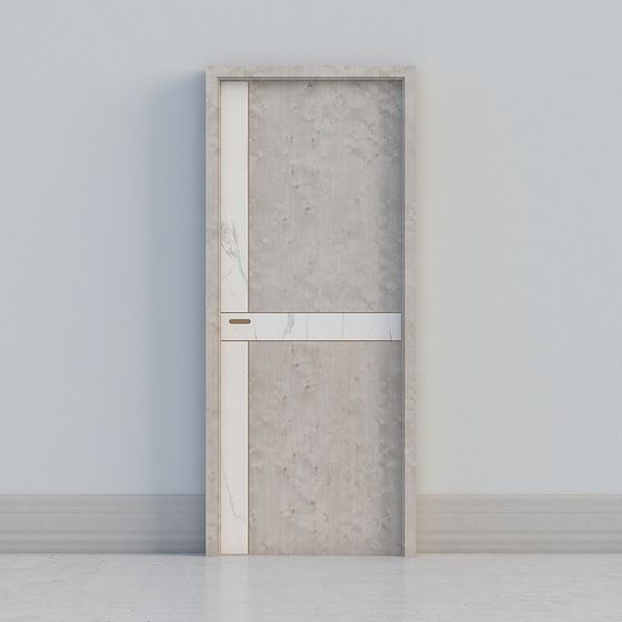 Chic Low-Poly High-Detail 3D Door Model