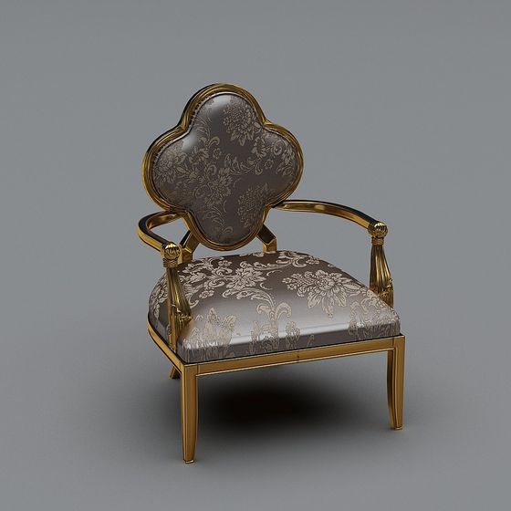 Royal Elegance Armchair 3D model