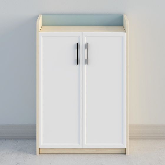 Modern Urban Small Cabinet 3D model