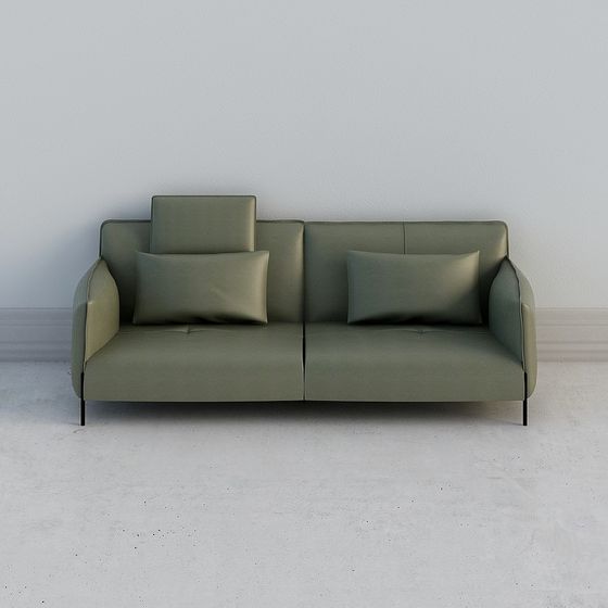 Urban Comfort 3D model Sofa for Modern Aesthetics